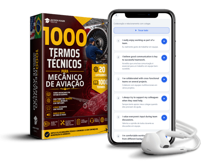 1000 Termos Técnicos para Mecânico de Aviação