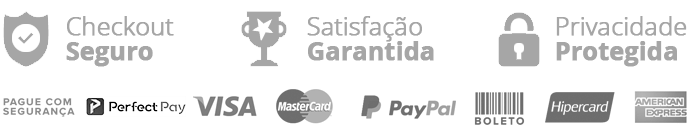Formas de pagamento aceitas