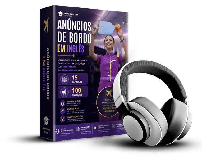 Anúncios de Bordo para Comissários