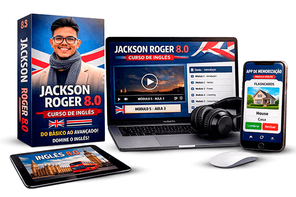 Curso de Inglês Jackson Roger 8.0